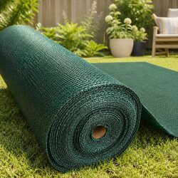 Green Heavy Duty UV-Stabilised Shade Cloth Roll 3.66m x 30m
