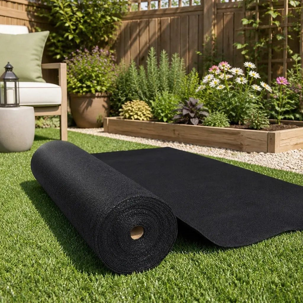 Heavy Duty Black Shade Cloth Roll 3.66m x 30m