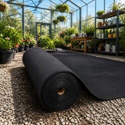 Heavy Duty Black Shade Cloth 30% UV Block 3.66m x 30m