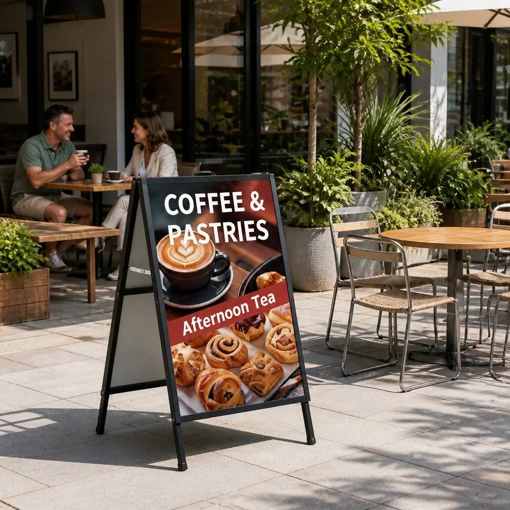 A1 Frame Sign Stand for Outdoor Advertising