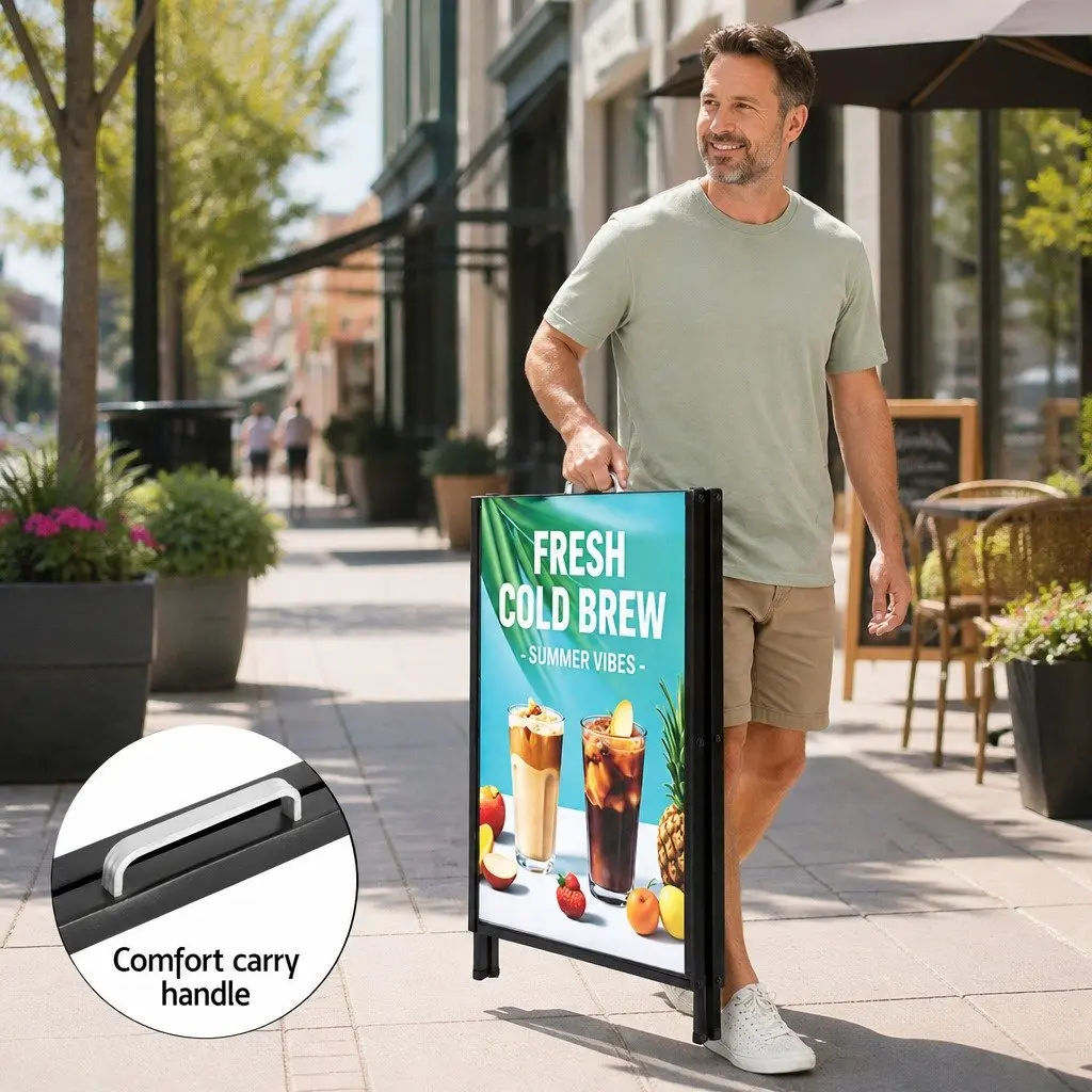 A1 Frame Sign Stand for Outdoor Advertising