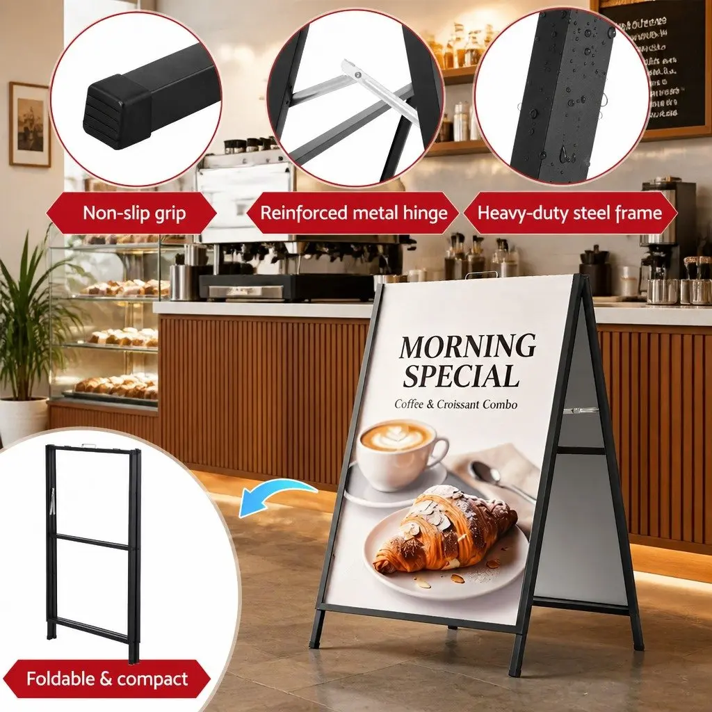 A1 Frame Sign Stand for Outdoor Advertising