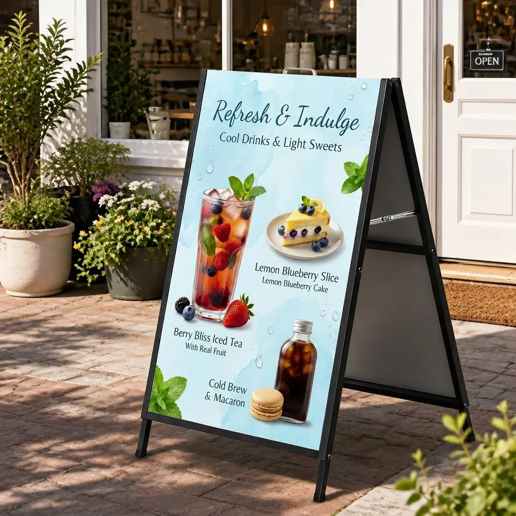 A1 Frame Sign Stand for Outdoor Advertising