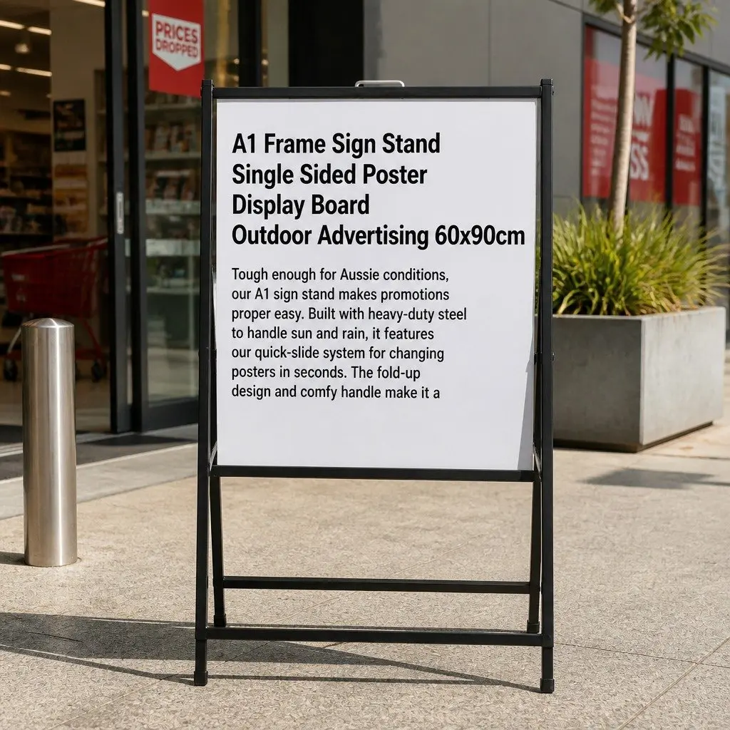 A1 Frame Sign Stand for Outdoor Promotions