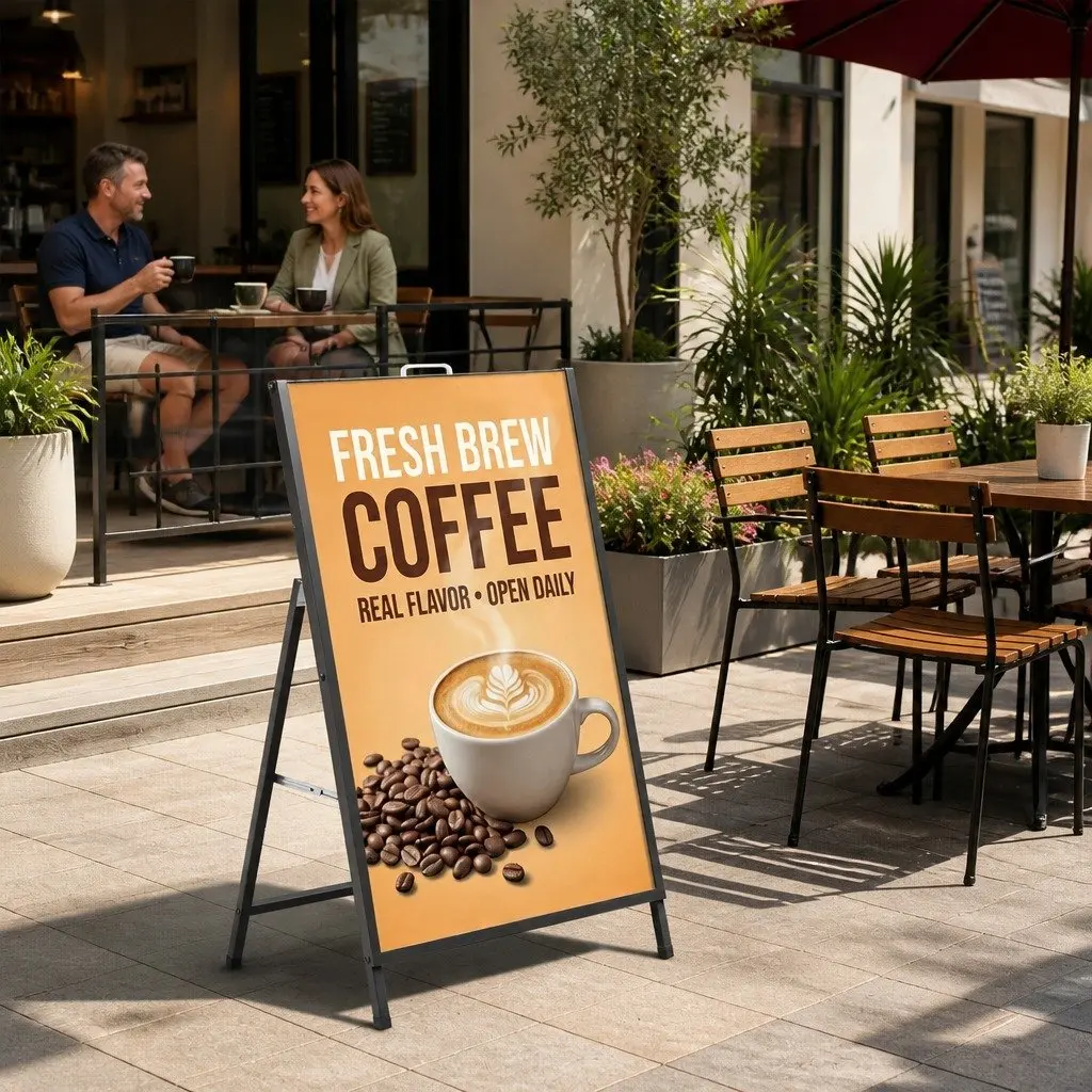 A1 Frame Sign Stand for Outdoor Promotions