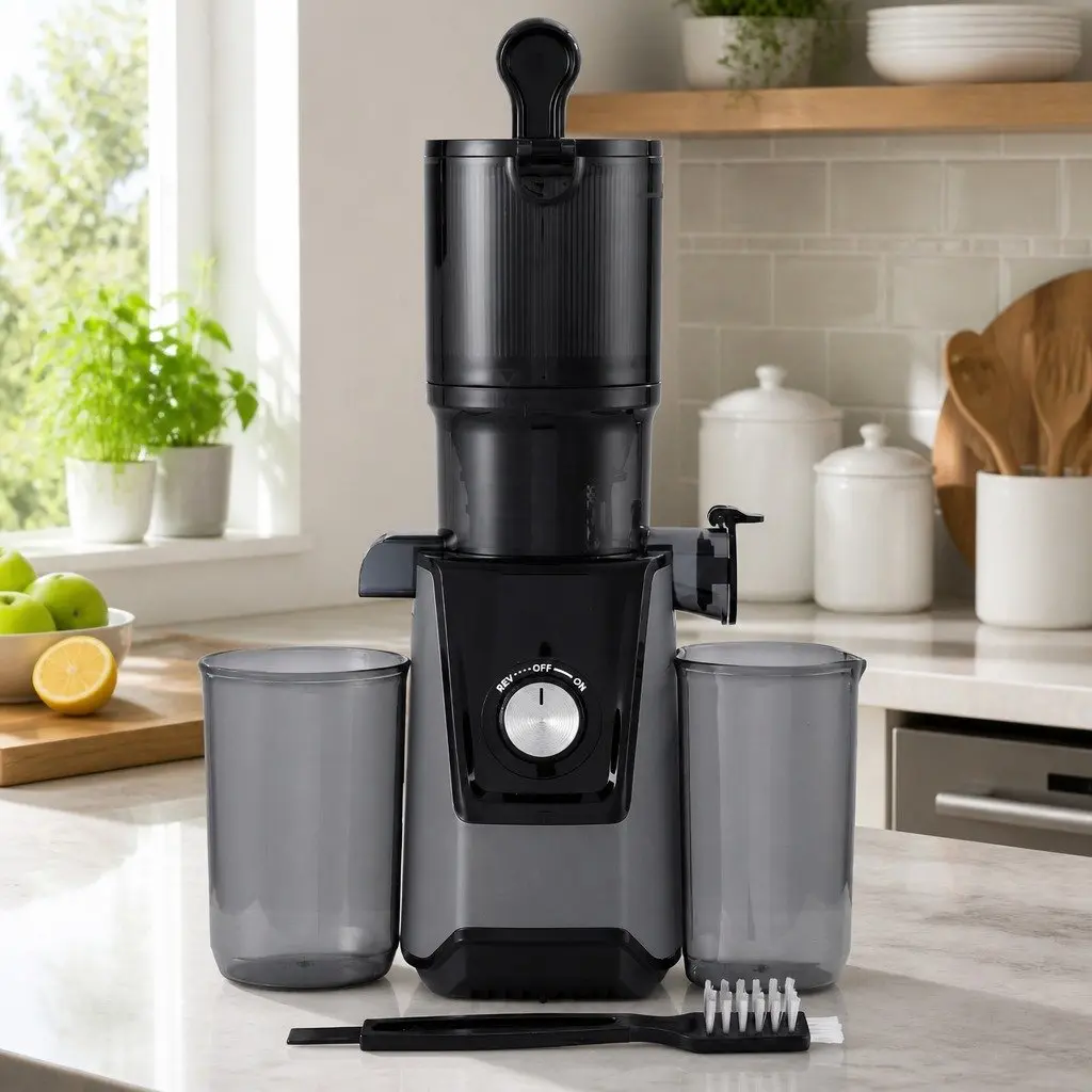 Cold Press Slow Juicer with Large Hopper