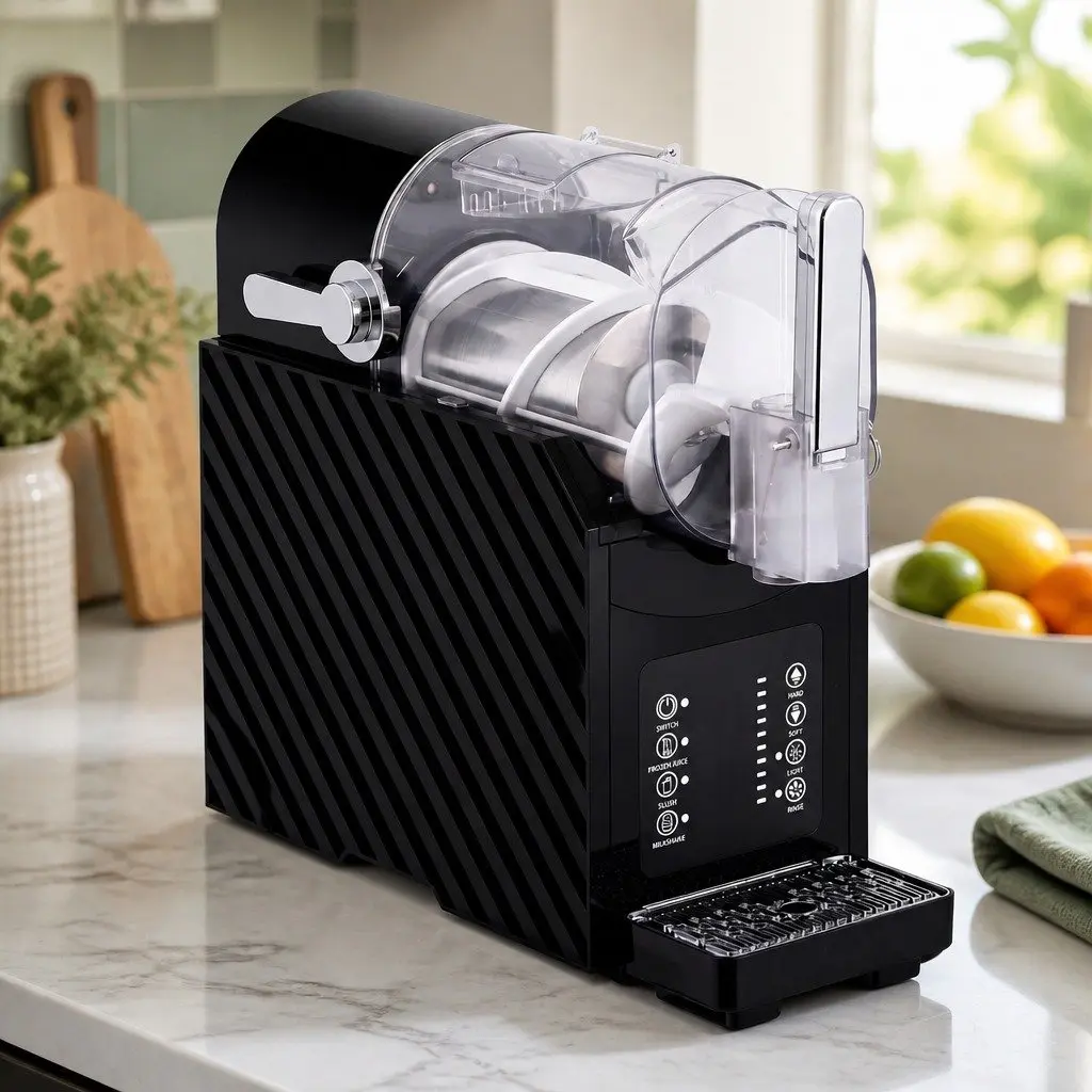 Slushie Machine Maker Plastic 1.8L Black