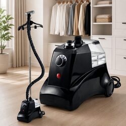 Upright Garment Steamer with 2200W Power and 3.3L Tank