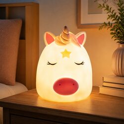 Stylish Unicorn Table Lamp for Kids' Rooms