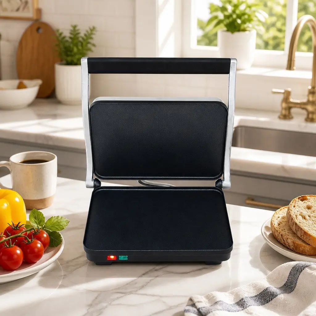 3-in-1 Sandwich Maker and Grill Appliance
