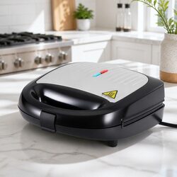 3-in-1 Sandwich Press Waffle Maker Panini Grill 850W Electric Kitchen Appliance