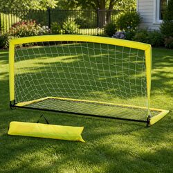 Lightweight Portable Soccer Goal Net for Training