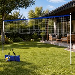 Premium Portable Volleyball Net Set 6M with Adjustable Height