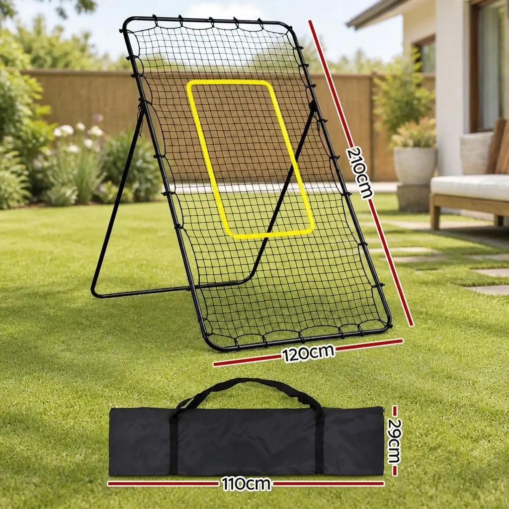 7ft Adjustable Multi-Sport Rebounder Net for Training