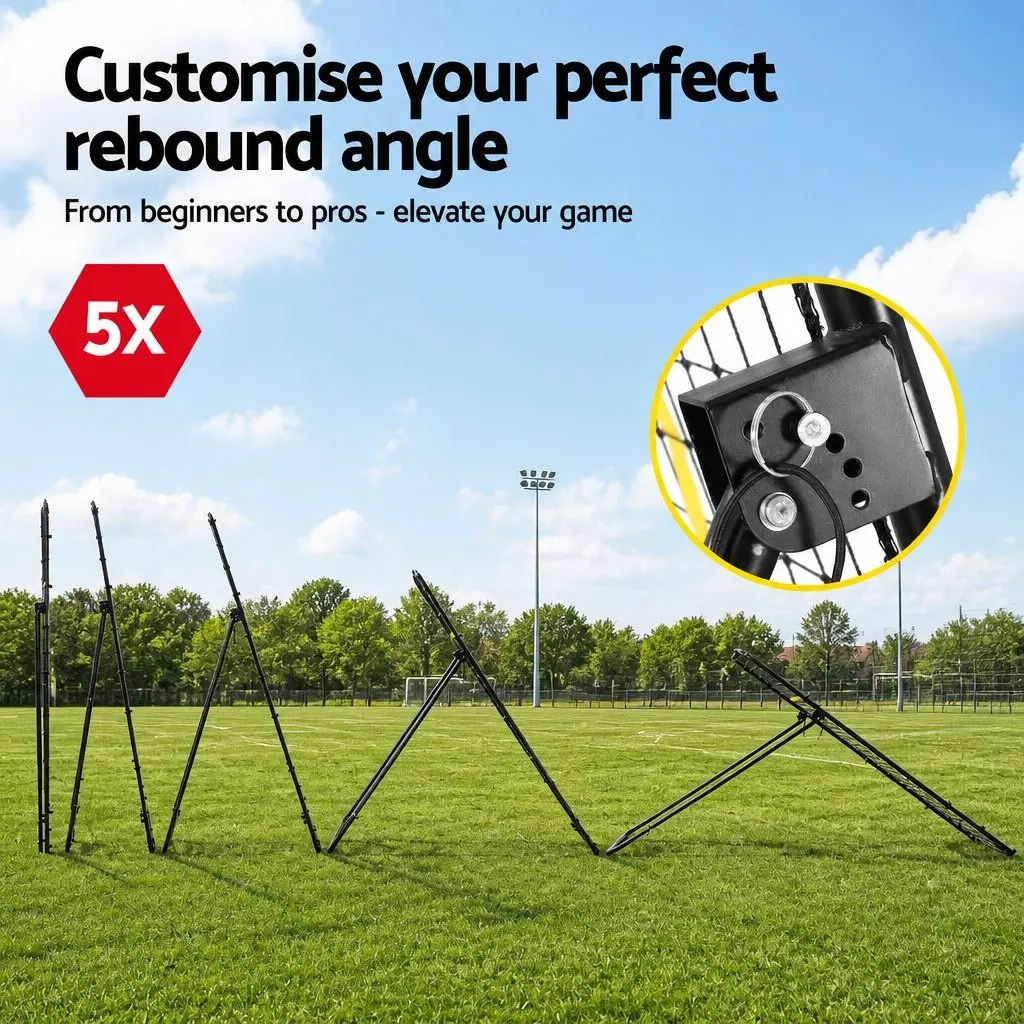 7ft Adjustable Multi-Sport Rebounder Net for Training