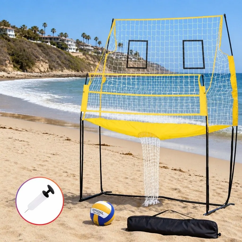 Adjustable Height Volleyball Net for Beach and Backyard