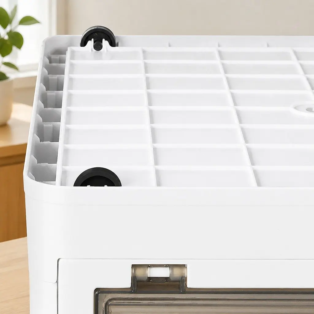 55L Stackable Storage Box Container with Lid
