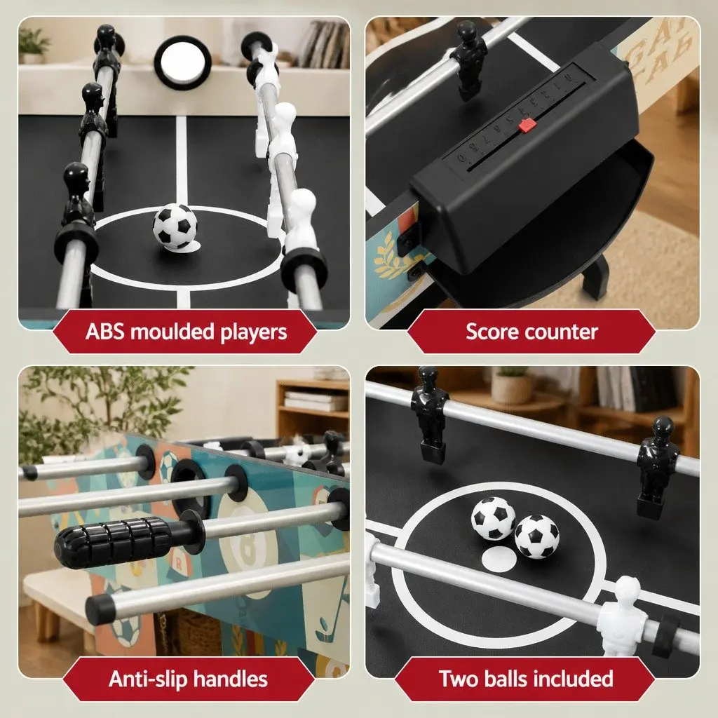 4-in-1 Game Table for Family Fun
