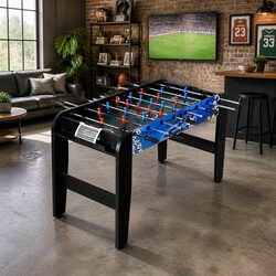 Durable 4FT Foosball Soccer Table for Family Fun