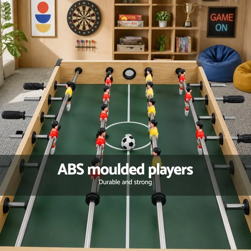 4FT Foosball Soccer Table for Family Fun