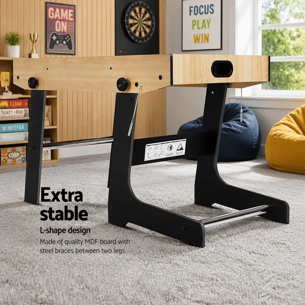 4FT Foosball Soccer Table for Family Fun