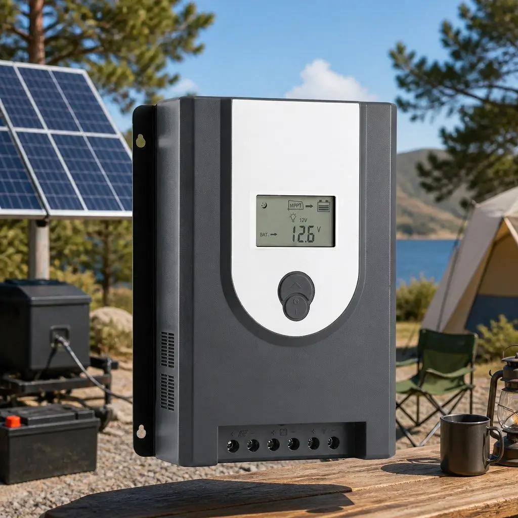 50A MPPT Solar Charge Controller with Bluetooth for Efficiency