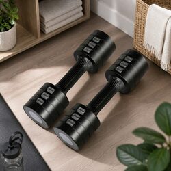 Premium Adjustable Dumbbells 1kg to 5kg for Home Gym