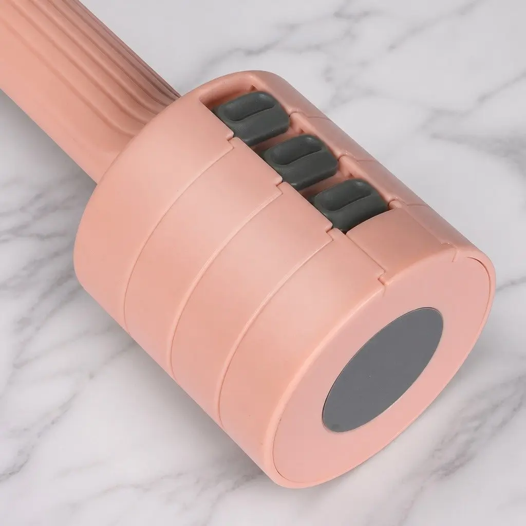 Adjustable Dumbbells Set 1kg to 5kg Pink