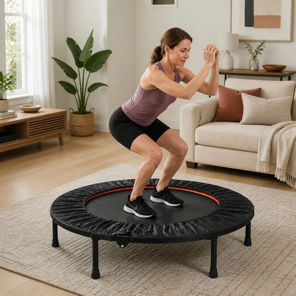 40 Inch Round Mini Trampoline for Home Use