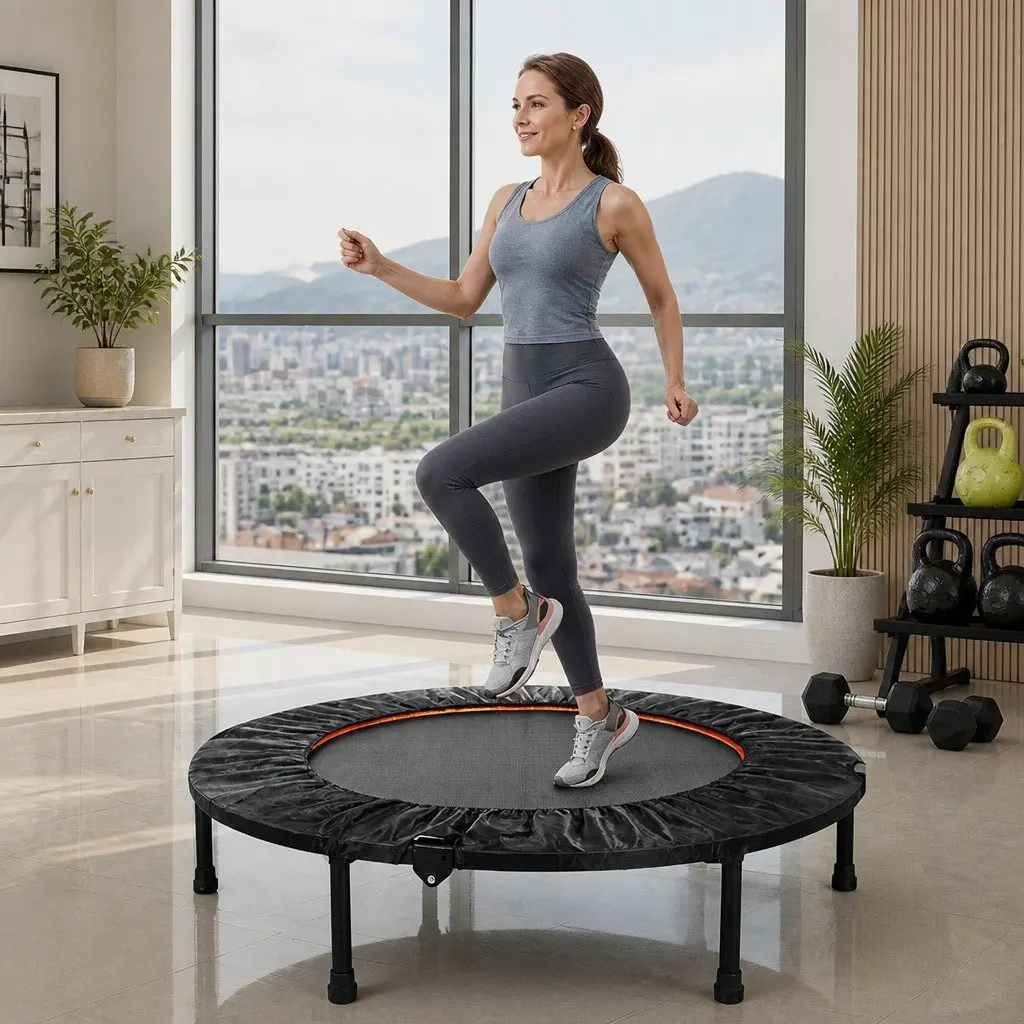40 Inch Round Mini Trampoline for Home Use