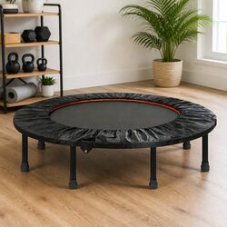 Durable 48-Inch Round Mini Trampoline for Home Fitness