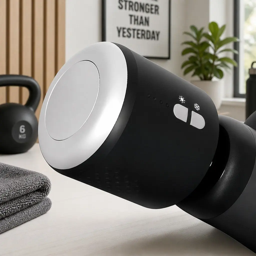 Deep Tissue Massage Gun with Heat and Cold