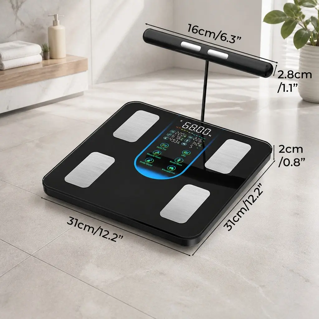Body Fat Scale with Bluetooth Connectivity