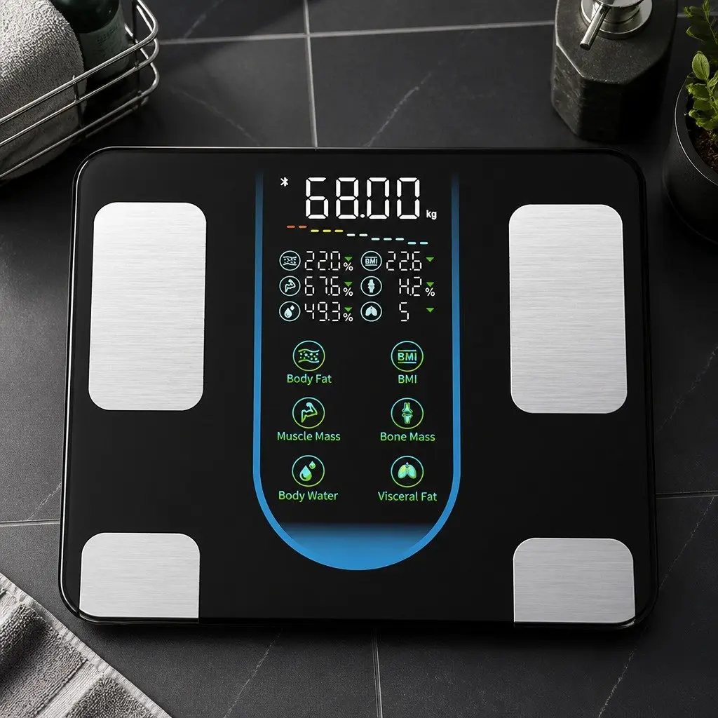 Body Fat Scale with Bluetooth Connectivity