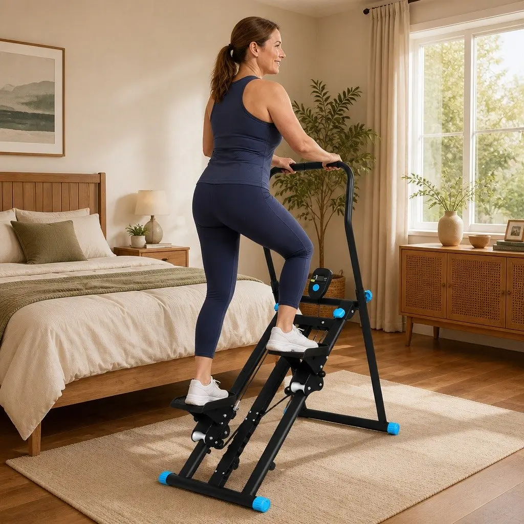 Folding Stepper Machine for Full Body Fitness