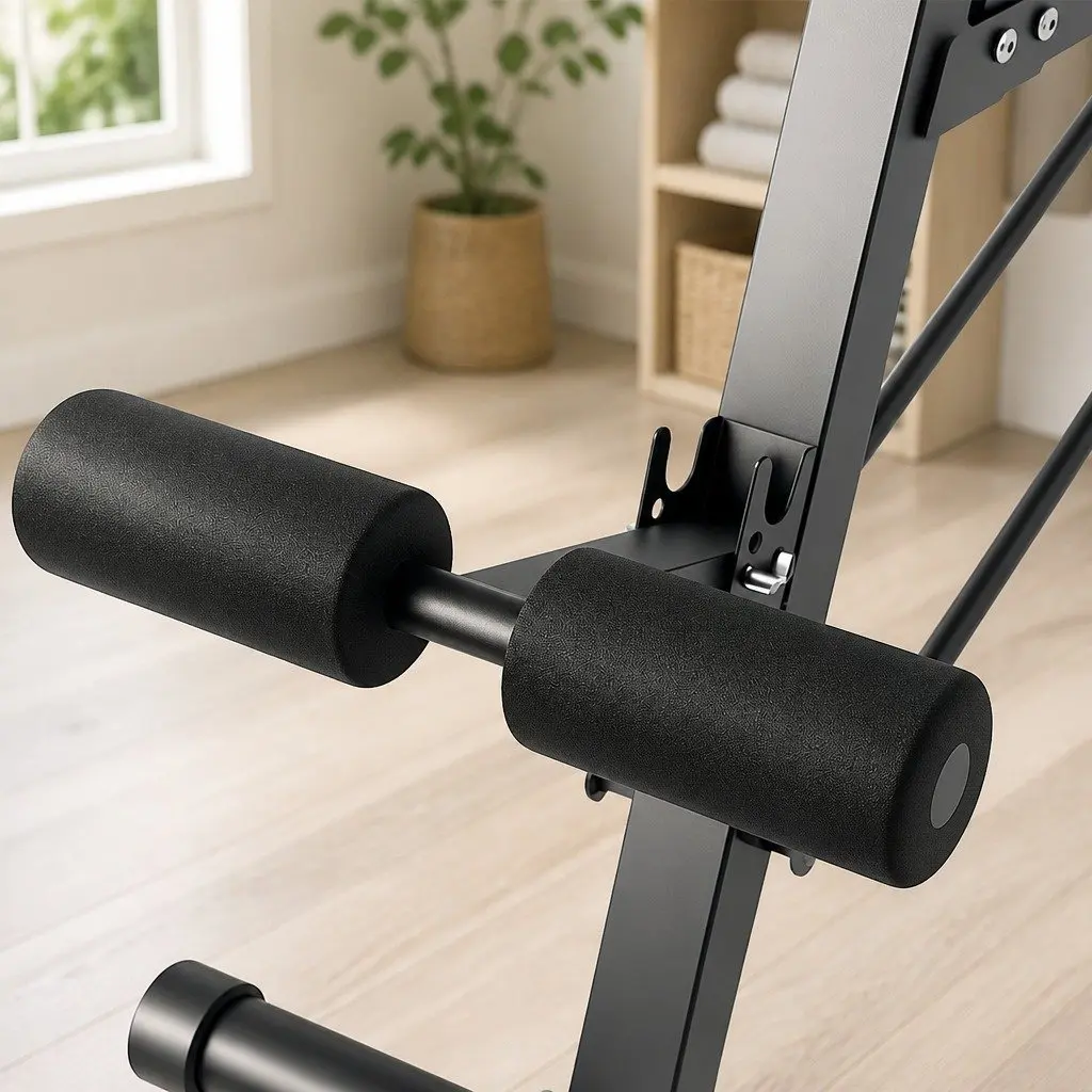 Adjustable Weight Bench Steel 163cm x 50cm Black and Red