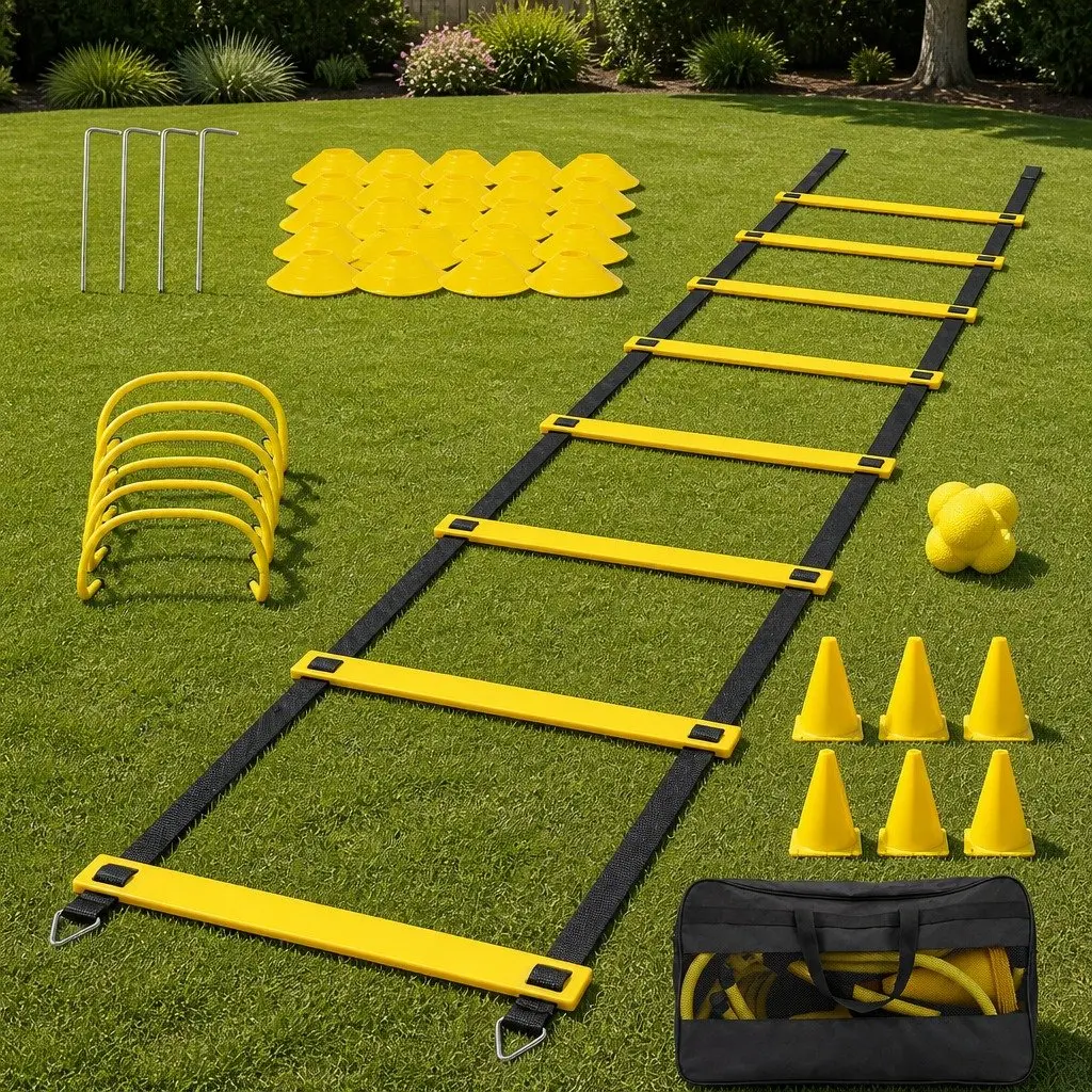 39Pcs Agility Training Set with Speed Ladder