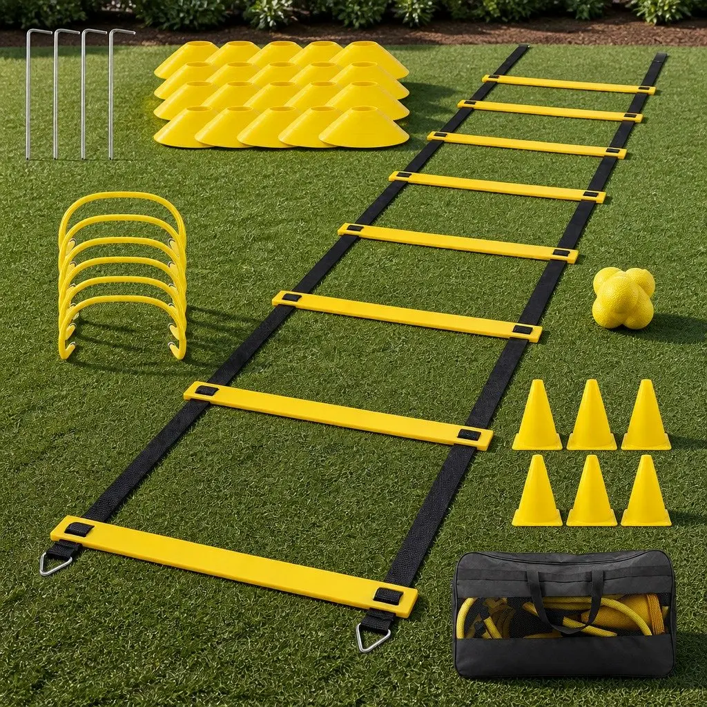 39Pcs Agility Training Set with Speed Ladder