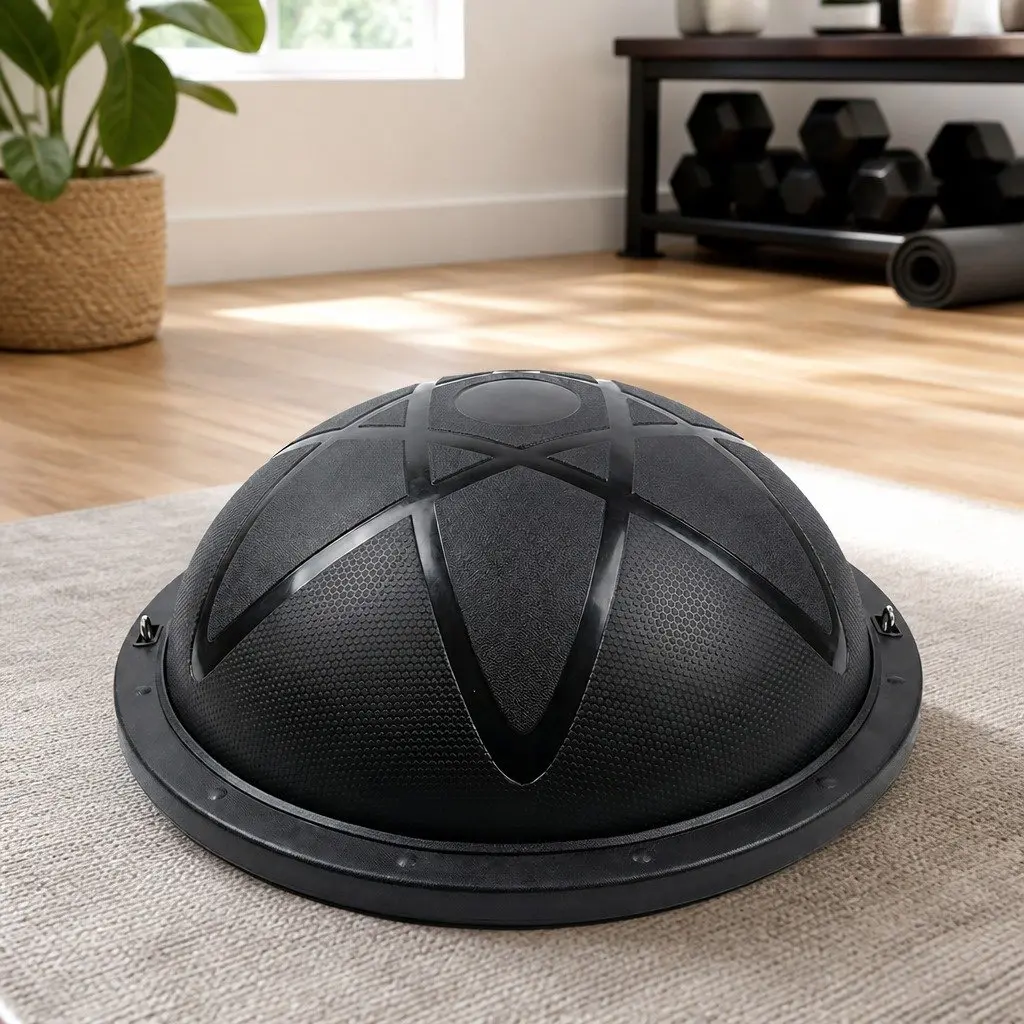 Half Balance Ball Yoga Trainer with Resistance Bands
