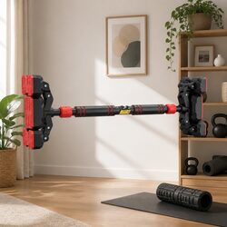Heavy Duty Adjustable Doorway Pull Up Bar 73-101cm