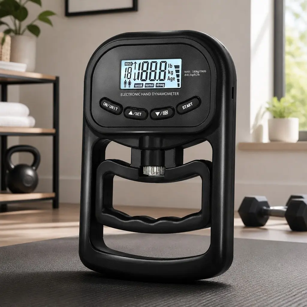 Digital Grip Strength Trainer with LCD Display