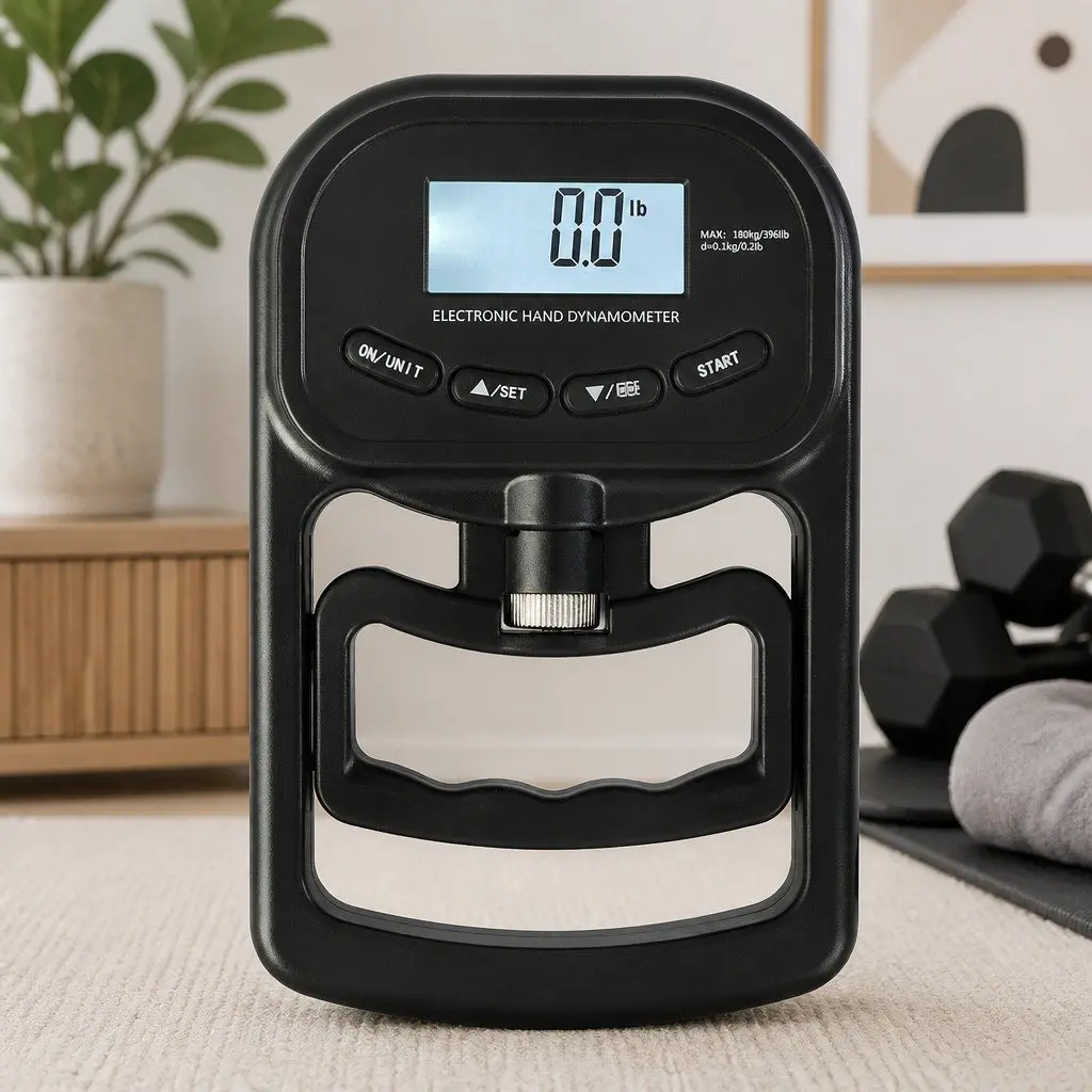 Digital Grip Strength Trainer with LCD Display