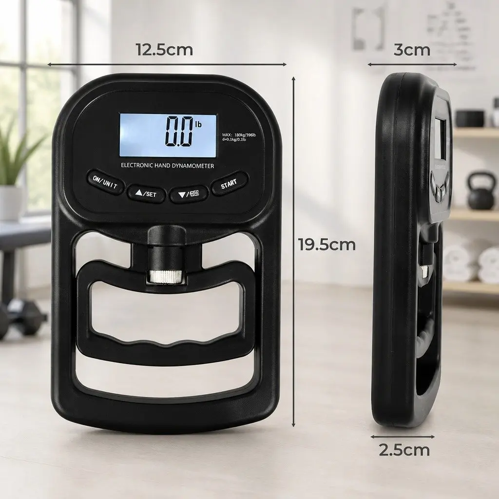 Digital Grip Strength Trainer with LCD Display