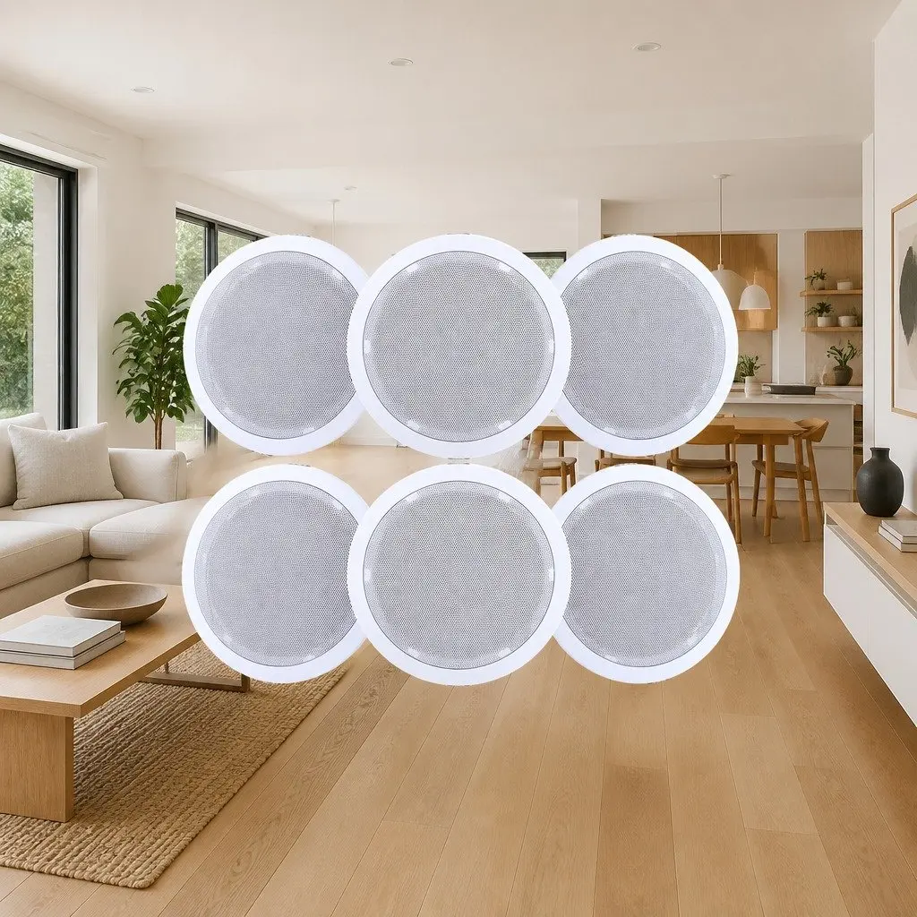 6 Inch Ceiling Speakers for Home Audio Set