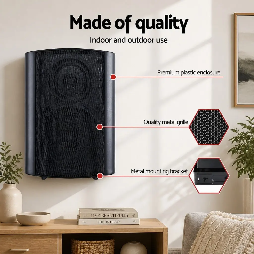 2-Way Wall Speakers 5.25" Woofer