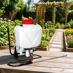 Durable 15L Backpack Sprayer with Versatile Nozzles