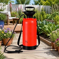 Durable 7L Pressure Sprayer for Garden Care