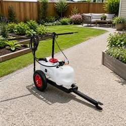 Durable 100L ATV Weed Sprayer Trailer with 1.5M Boom