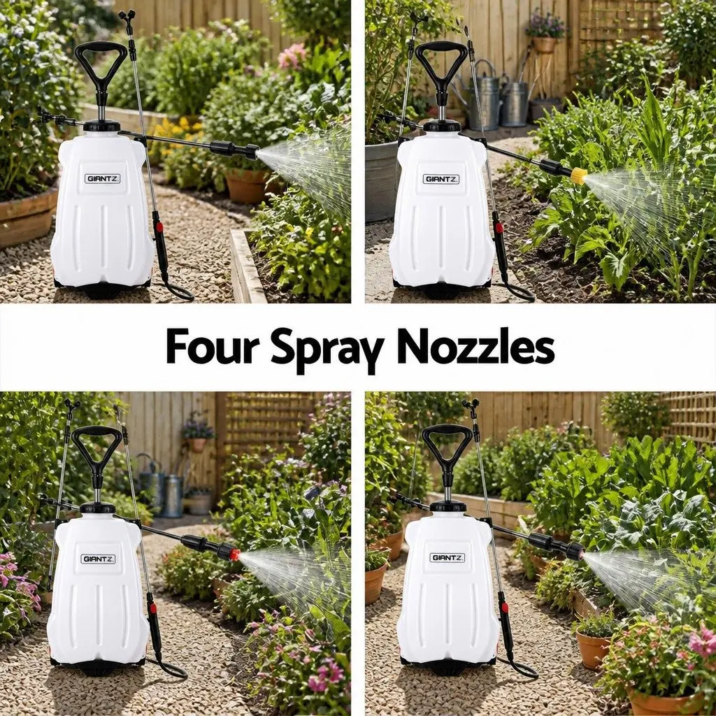 Electric Backpack Sprayer PE 20L White and Black