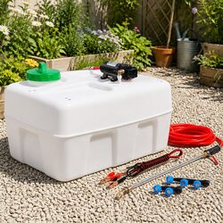 Durable 50L ATV Weed Sprayer with 3 Nozzles and Hose